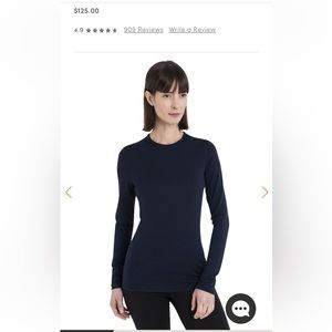 Icebreaker 260 Merino Wool Top